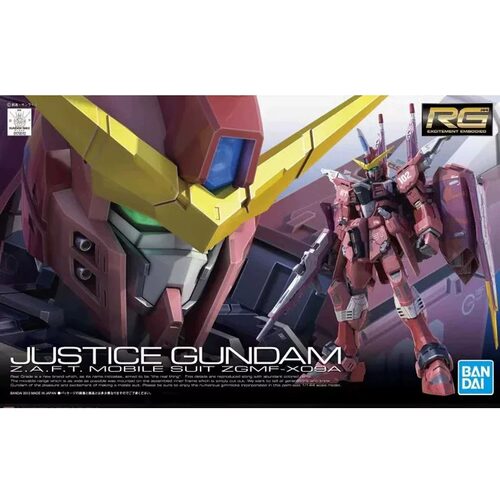 万代 RG 正义高达 Justice Gundam 1/144 SEED 拼装模型61615