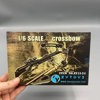 ZYTOYS 1/6复合弩 SOALE CROSSBOW不可发射 弓箭模型