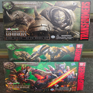 YOLOPARK变形金刚电影7超能勇士崛起 天灾黄豹犀牛勇士拼装模型