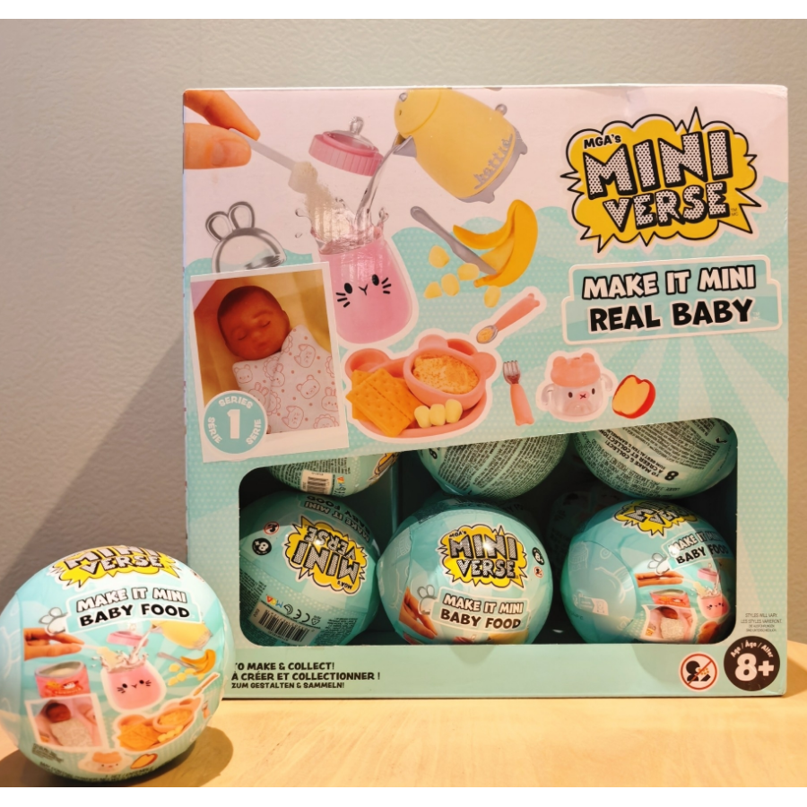 miniverse宝宝食物迷你球diy宝宝辅食玩具盲球婴儿食物球,模玩/动漫/周边/娃圈三坑/桌游,潮玩盲盒,淘宝优惠券,粉丝福利购,淘宝优惠卷