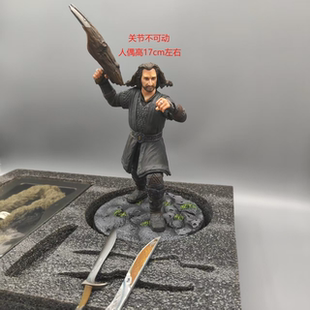 不可動 擺件收藏模型38119 9霍比特人索林·橡木盾 Marvel威龍1