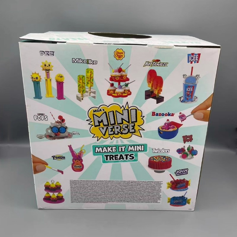 miniverse甜品惊喜食物MGA玩具微缩零食惊喜球盲盒儿童手工diy
