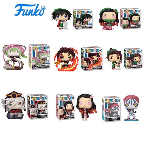 Funko丰高POP日漫鬼灭之刃祢豆子炭治郎 猗窝座 童磨手办摆件模型