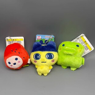 万代正版拓麻歌子可爱毛绒 豆丁吉 大叔吉大嘴吉包包书包挂件装饰