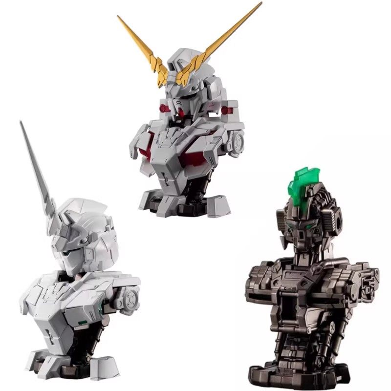 万代 扭蛋 DX01 独角兽 高达 发光胸像 半身像 毁灭模式 拼装模型,模玩/动漫/周边/娃圈三坑/桌游,盒蛋/扭蛋/联名摆件,淘宝优惠券,粉丝福利购,淘宝优惠卷