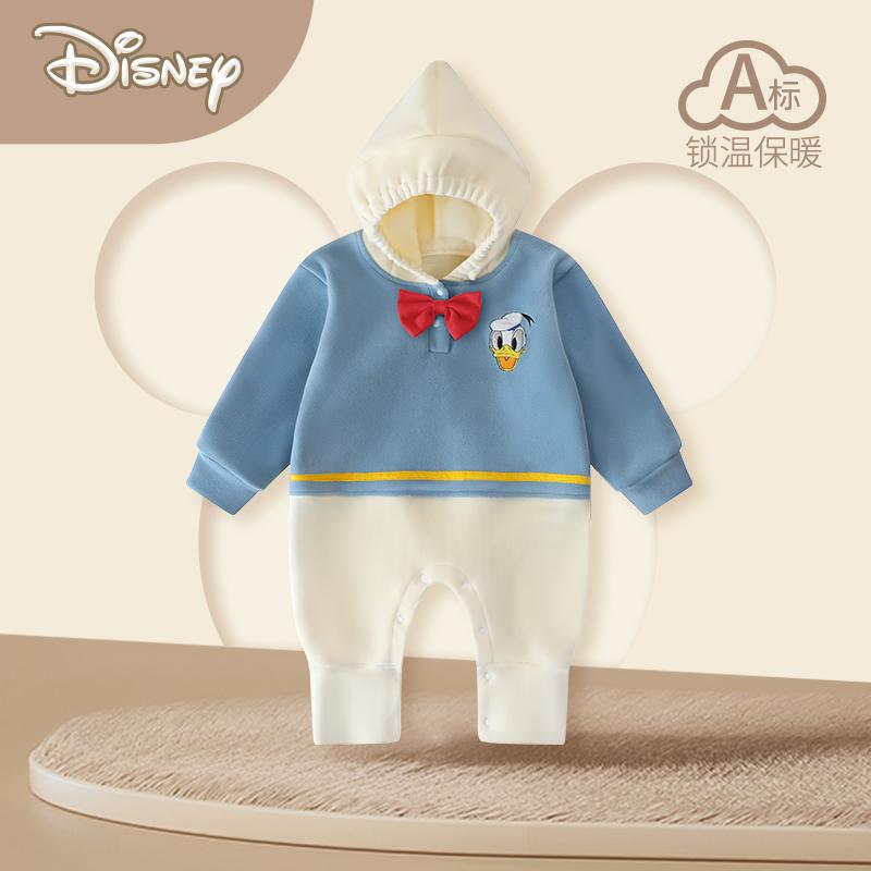 迪士尼奥粒绒秋冬装连体衣