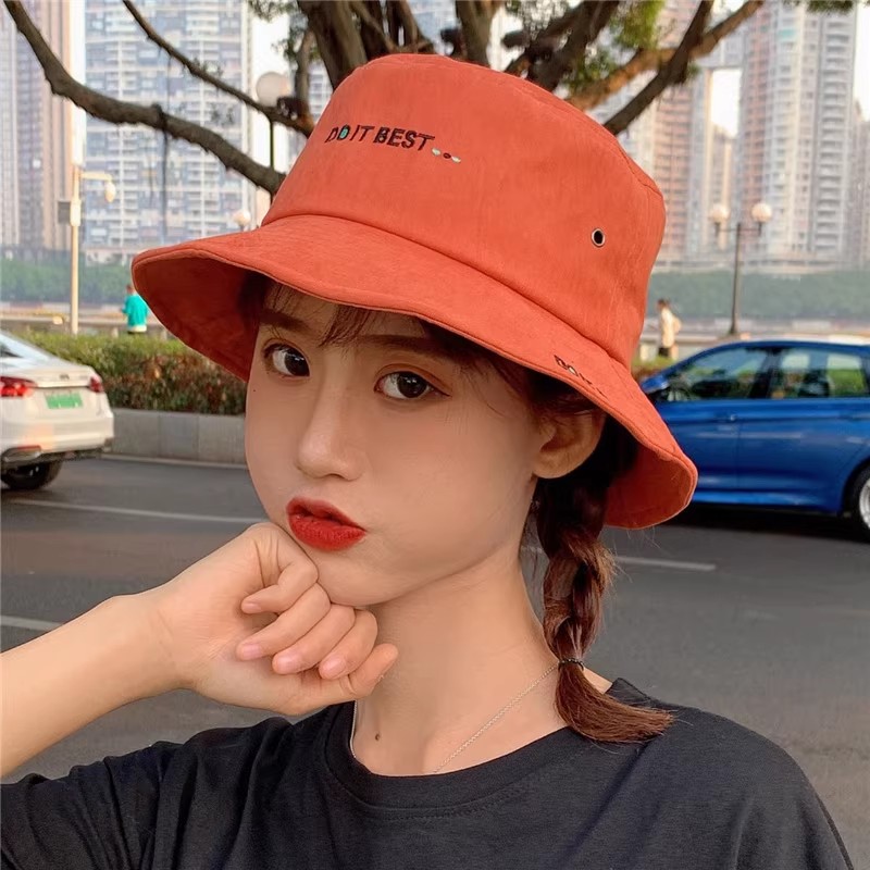 190-238编码  约时尚盆帽男女户外遮阳百搭渔夫帽情侣款