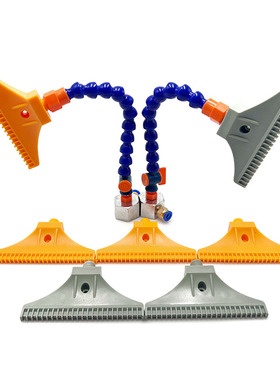 1/4塑料ABS吹风喷嘴110mm加宽风刀 48孔喷头2分扁嘴F型空气吹气嘴