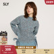 冬季 新品 慵懒杂色彩豆系带圆领针织衫 SLY 毛衣030HAZ70 1641