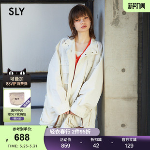 夹克外套女030HSR30 SLY 山系户外风运动感工装 新品 1320 24春季
