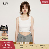 运动休闲风拼色LOGO针织吊带背心030HSZ70 SLY 春季 2620