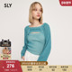 SLY 1950 上衣030HSY70 春季 前后两穿设计感两件套针织衫