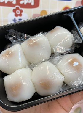 福建闽南特产英都麻糍原味麻糍花生馅咸香不腻特色传统小吃