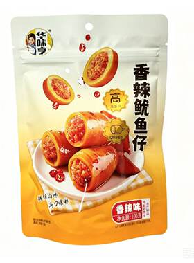 华味亨香辣鱿鱼仔海鲜即食