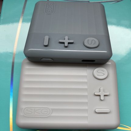 SKG W7尊贵版腰部按摩仪控制盒腰带盒子浅灰色配件电池