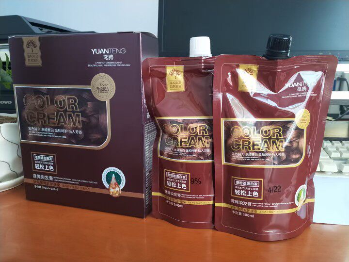 鸢腾膏纯植物元素彩色染发剂