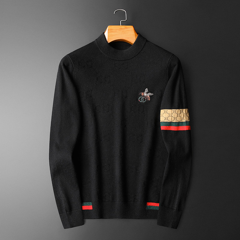 2026新品男士冬季加厚半高领羊毛衫毛衣针织衫打底衫98107p135，男装针织衫/毛衣，钱塘7038(原5007）