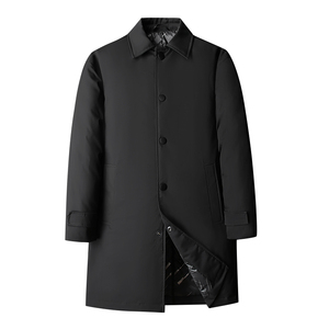 男士商务休闲白鸭绒外穿长款羽绒服外套 1188/p285偏大款398图片