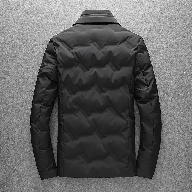 2026男士羽绒服短款可拆卸领口西装领羽绒服6607/p320主推款,男装羽绒服,钱塘7038(原5007）