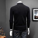 2021冬款男士高领羊绒衫时尚针织衫打底衫潮1702p/245，男装针织衫/毛衣，钱塘7038(原5007）