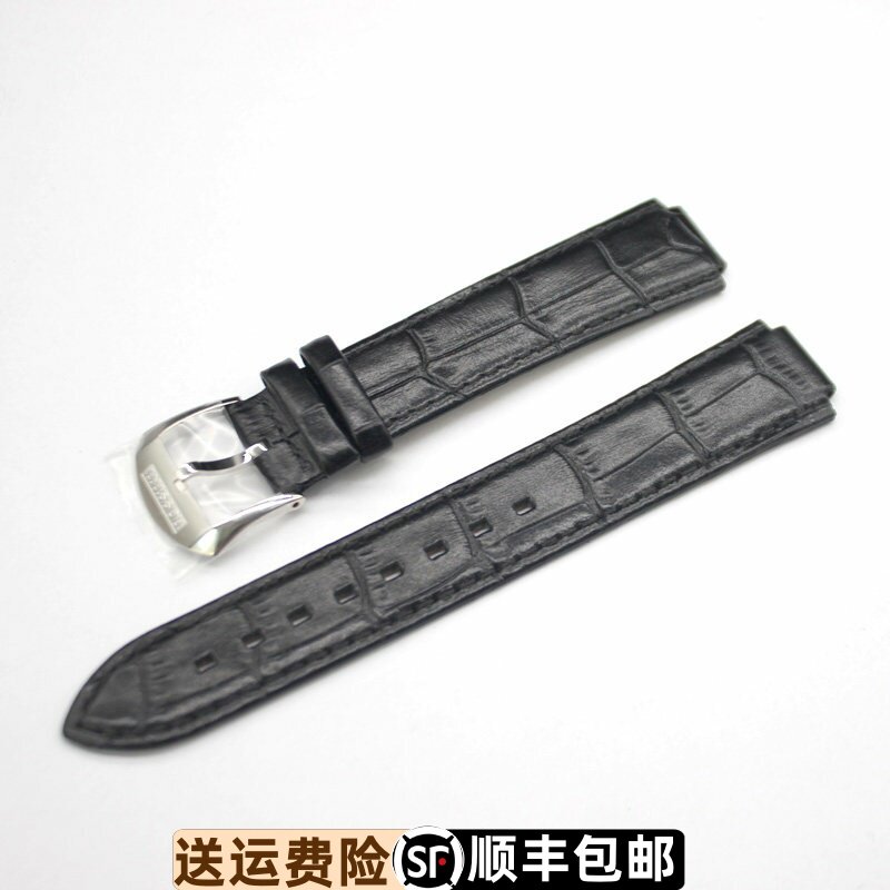 罗西尼rossini原装黑色真皮表带