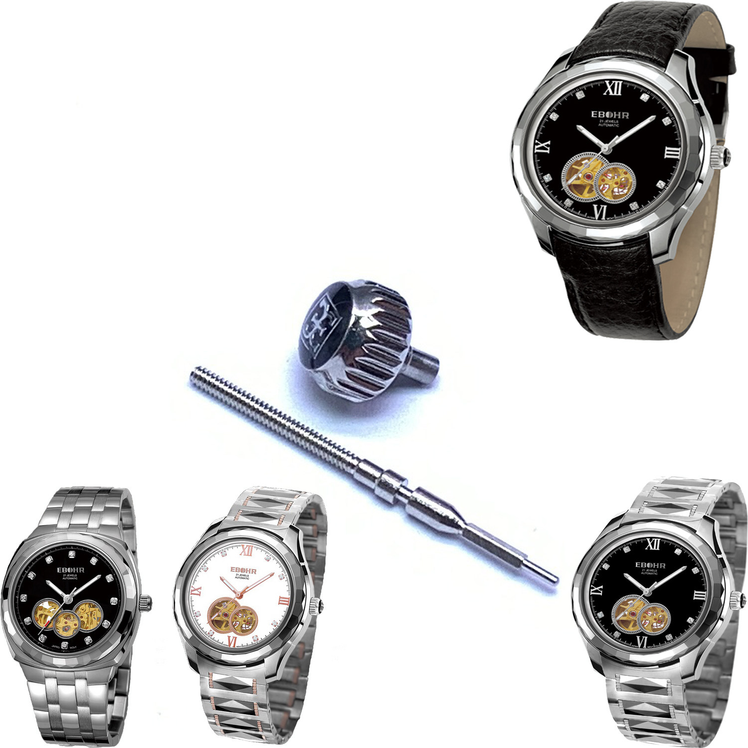 依波表07052231把头原厂0705正品表冠07051234防水表把的07051241