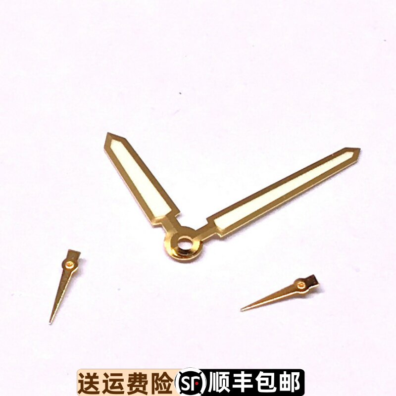 罗西尼8485原装手表指针银色皮带钢带金色时分秒针计时针四针配件