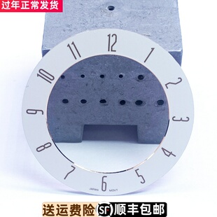 依波10430217原装表盘面10430224表面1043原厂内影圈白色间金字面