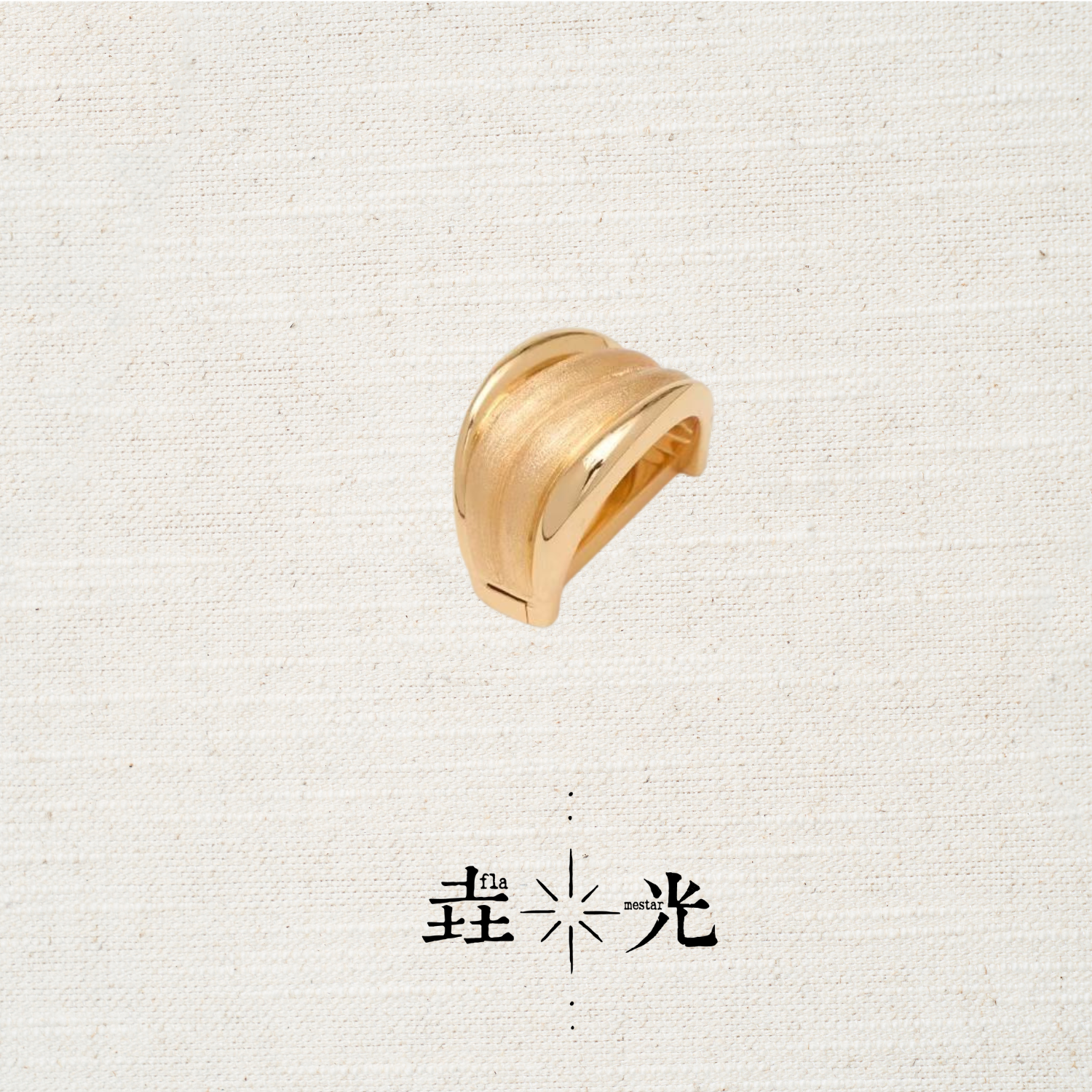 垚光金色多功能百搭丝巾扣