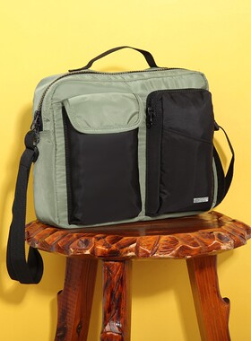 GOX男士新款户外旅行运动多功能斜挎腰包潮流休闲单肩包时尚