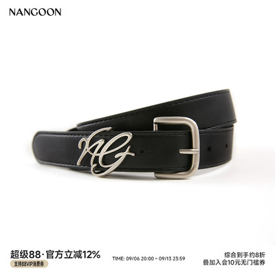 NANGOON 原创设计LOGO皮带