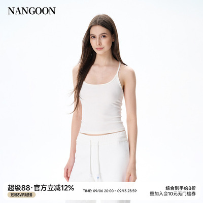 NANGOON打底针织工字背心