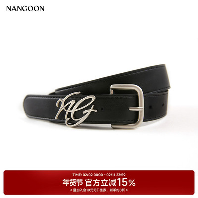 NANGOON 原创设计LOGO皮带