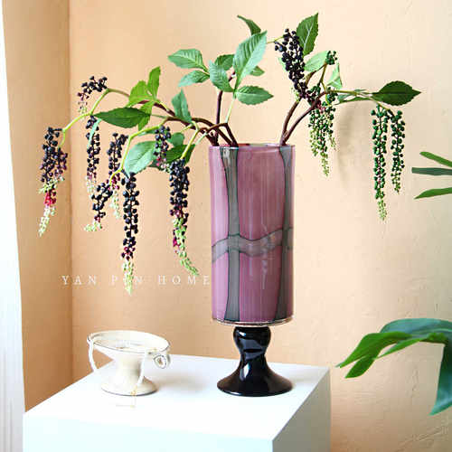 客厅新中式艺术装饰摆件琉璃花瓶