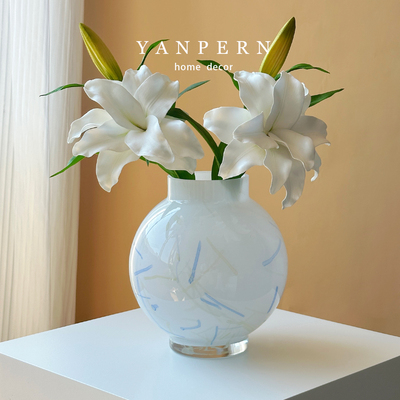 创意大肚子琉璃玻璃花瓶