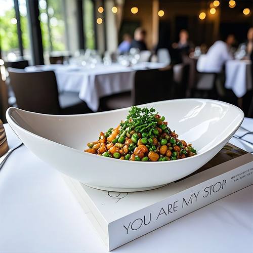 创意凉菜盘异形盘陶瓷水果沙拉碗