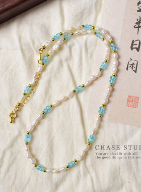 原创手作天然珍珠项链