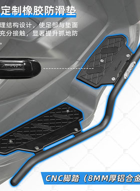 GSADV适用本田NSS350佛沙350尾箱尾包摩托车保护杠快拆保险杠改装