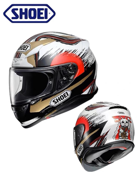 SHOEI Z7招财猫电源键摩托车头盔男女通用防摔轻量化骑行全盔