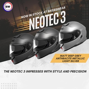 日本进口SHOEI NEOTEC 3代摩托车头盔双镜片摩旅巡航揭面盔