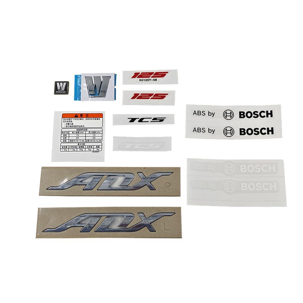 适用豪爵ADX125全车标牌H