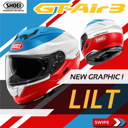 SHOEI Gt3 Gt-Air2 Gt2机车帽机车全盔双镜片跑盔带防雾