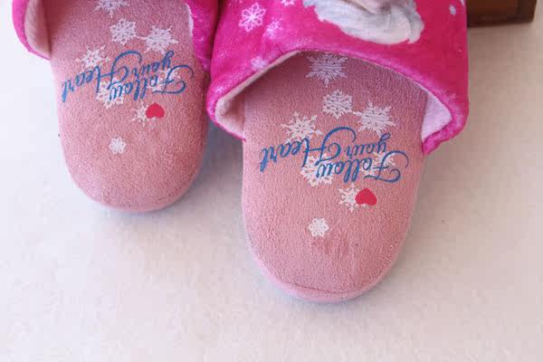 Pantoufles enfants en autre pour hiver - semelle caoutchouc naturel - Ref 1012289 Image 3