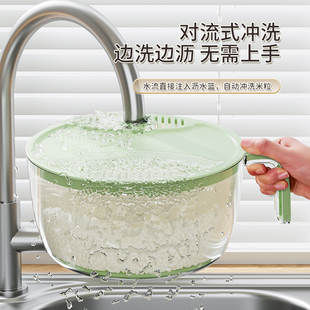 洗菜盆沥水篮厨房家用洗米筛淘米盆家用多功能果篮淘菜洗水果盆子