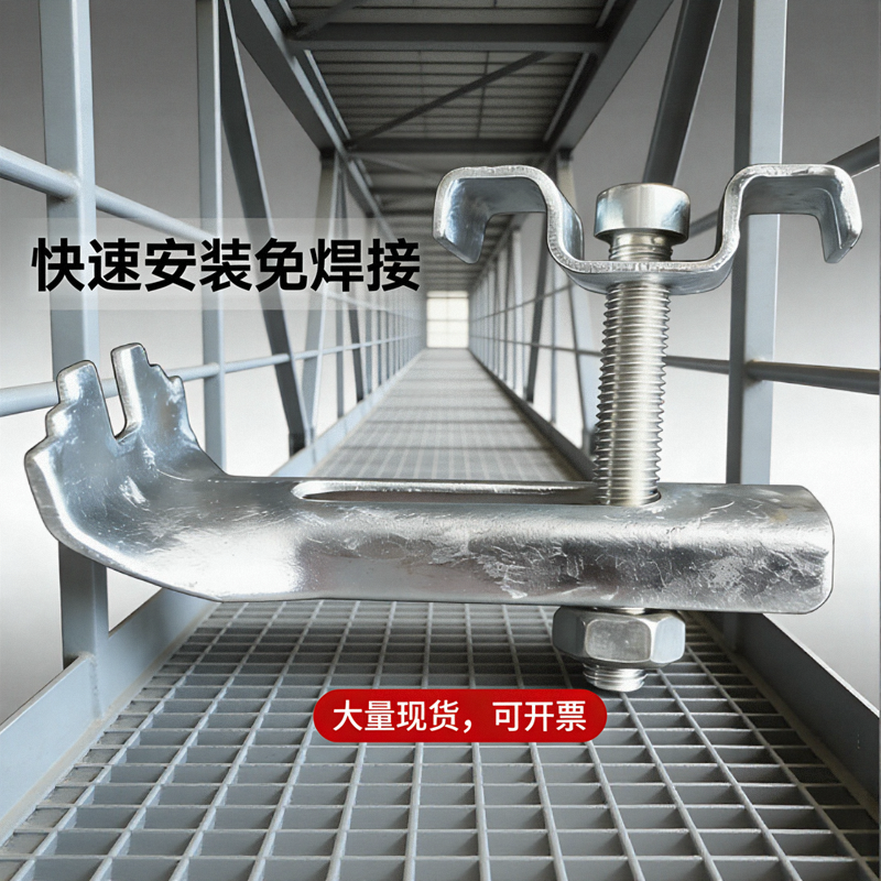 镀锌不锈钢304格栅卡扣A型B型C夹