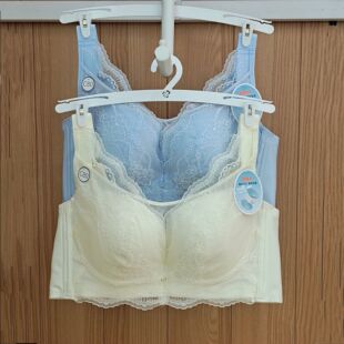 都市丽人新品内衣YBH2J1全包裹大胸显小收副乳四排扣薄款抹胸文胸