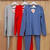 套装 都市丽人FW39A1男士 长裤 舒绒棉96%圆领简约舒适长袖 秋衣秋裤