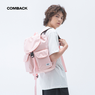 COMBACK双肩背包女大学生电脑大容量时尚百搭书包韩版潮流新款