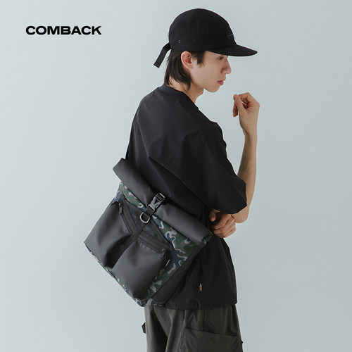 COMBACK迷彩印花斜挎包