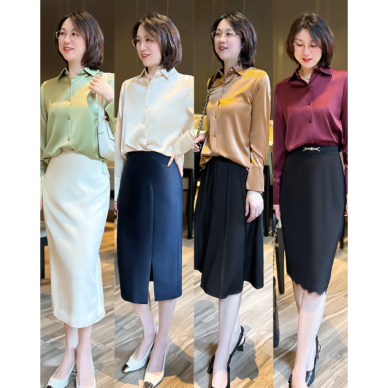 YouYoung悠扬23姆米真丝衬衫